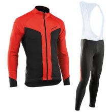 Maglia Northwave Manica Lunga 2017 rosso e nero