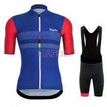 Maglia Rapha Manica Corta 2020 Rosso Blu