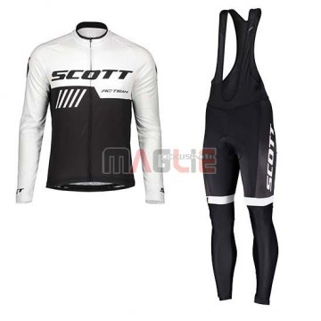 Maglia Scott Manica Lunga 2019 Nero Bianco