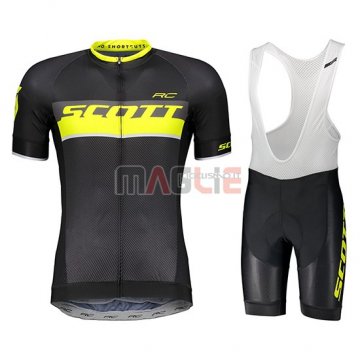 Maglia Scott RC Manica Corta 2018 Giallo