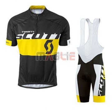 Maglia Scott manica corta 2016 giallo