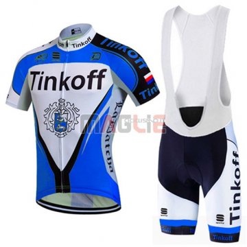 Maglia Tinkoff manica lunga 2016 blu e nero