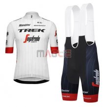 Maglia Trek Segafredo ML 2018 Tour de France Bianco Rosso