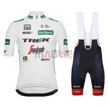 Maglia Trek Segafredo Manica Corta 2018 Bianco Verde