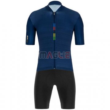 Maglia UCI Manica Corta 2020 Scuro Blu