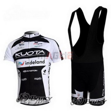 Maglia Kuota manica corta 2010 nero e bianco