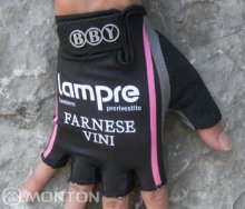 2011 Lampre Guanto Ciclismo Nero