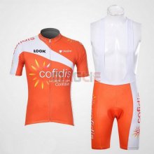 Maglia Cofidis manica corta 2012 arancione