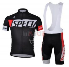 Maglia Specialized manica corta 2013 nero e rosso