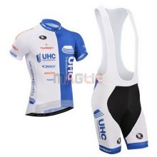 Maglia Uhc manica corta 2014 bianco e celeste