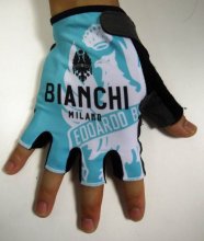 2015 Bianchi Guanto Ciclismo Nero e Bianco