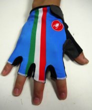 2015 Castelli Guanto Ciclismo Striscia Blu