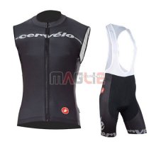 Gilet antivento Castelli 2016 nero