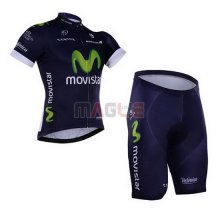 Maglia Movistar manica corta 2016 nero