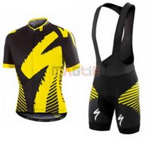 Maglia Specialized manica corta 2016 nero e giallo