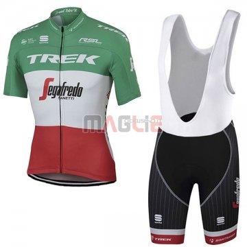 2017 Maglia Trek Segafredo Campione Italia