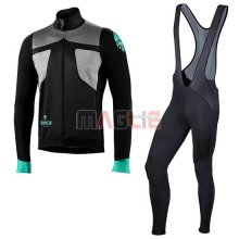 Maglia Bianchi Manica Lunga 2019 Celeste Nero