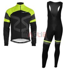 Maglia Nalini Manica Lunga 2019 Nero Verde