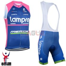 Gilet antivento Lampre 2015 blu e fuxia