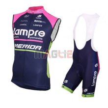 Gilet antivento Lampre 2016 blu e fuxia