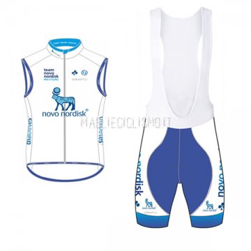 Gilet antivento Novo Nordisk 2017 Bianco e Celeste