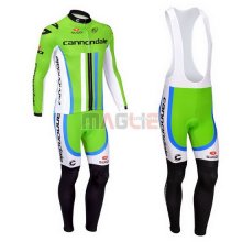 Maglia Cannondale manica lunga 2013 verde