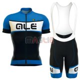 Maglia ALE manica corta 2016 nero blu