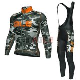 Maglia ALE manica lunga 2016 arancione e nero