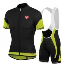 Maglia Castelli Manica Corta 2020 Nero Verde Rosso