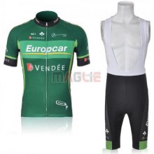 Maglia Europcar manica corta 2011 verde