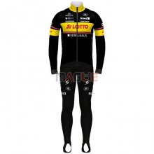 Maglia Lotto-Kern Haus Manica Lunga 2020 Nero Giallo