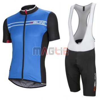 Maglia Nalini manica corta 2016 nero blu