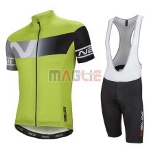 Maglia Nalini manica corta 2016 verde nero