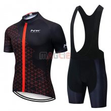 Maglia Northwave Manica Corta 2020 Nero Rosso Manica(1)