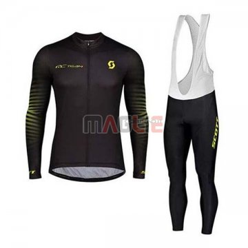 Maglia Scott Manica Lunga 2020 Nero Giallo