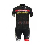 Maglia Scott Sram Manica Corta 2020 Nero