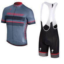 Maglia Specialized Manica Corta 2018 Grigio Rosa