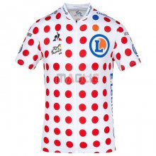 Maglia Tour de France Manica Corta 2020 Bianco Rosso(2)