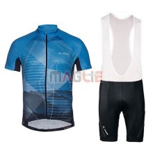 Maglia Vaude Majura Manica Corta 2018 Blu