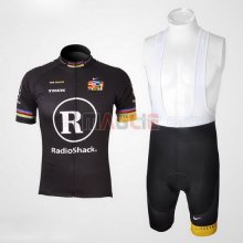 Maglia Radioshack manica corta 2010 nero