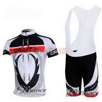 Maglia Craft manica corta 2011 bianco e nero