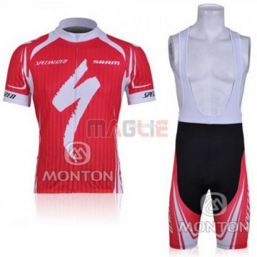 Maglia Specialized manica corta 2011 bianco e rosso