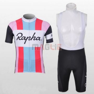 Maglia Rapha manica corta 2012 rosso e bianco