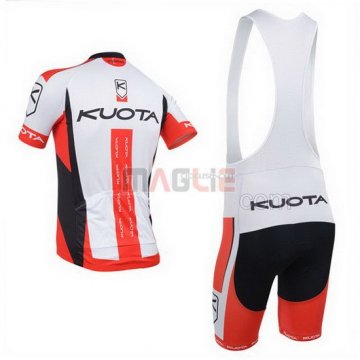 Maglia Kuota manica corta 2013 rosso e bianco