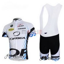 Maglia Orbea manica corta 2013 nero e bianco