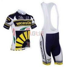 Maglia Vacansoleil manica corta 2013 giallo e nero