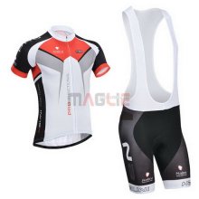 Maglia Nalini manica corta 2014 rosso e bianco