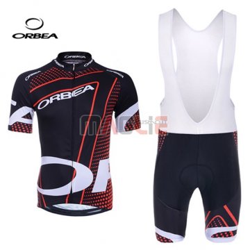 Maglia Orbea manica corta 2014 nero e rosso