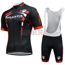 Maglia KUOTA manica corta 2015 nero e rosso