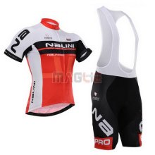 Maglia Nalini manica corta 2015 rosso e bianco